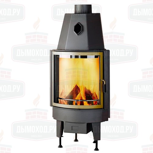 Каминная топка 600/57 RK ECOPLUS, рамка золото (Hark)