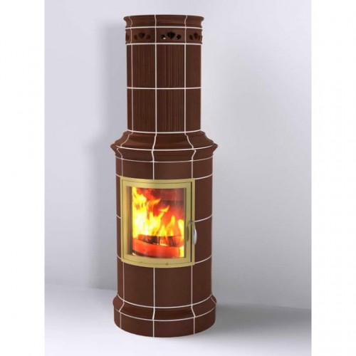 Печь BELLA NOCHE 2 ECOplus, golden, 254, без разрисовки (Hark)