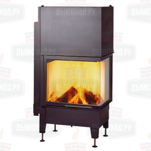 Каминная топка RADIANTE 550/20/57-66.44 H, единое стекло, правая (Hark)