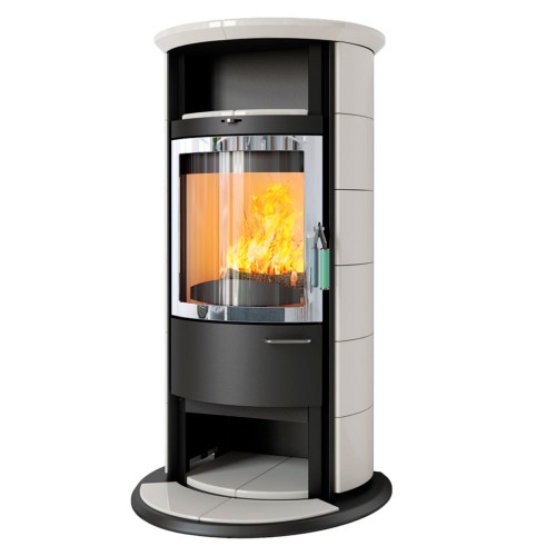 Печь 17 NH GT ECOplus, Creme-weib 118, хромированная рамка (Hark)