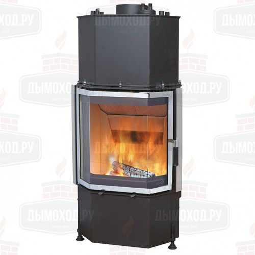 Каминная топка 600/57 K WW ECOPLUS, хром (Hark)