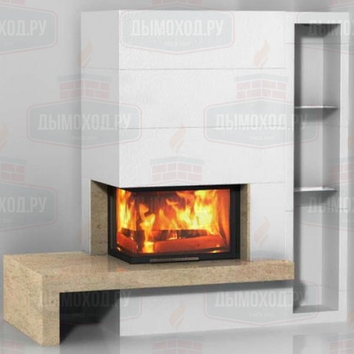 Камин STUDIO 12/45.10.0 B MC, с банкетой (Hark)