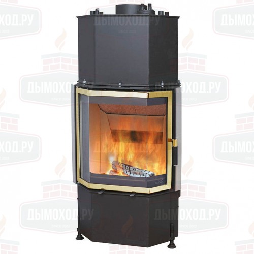 Каминная топка 600/57 K WW ECOPLUS, золото (Hark)