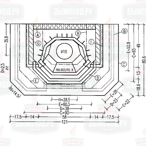Облицовка 11/244 (Hark)