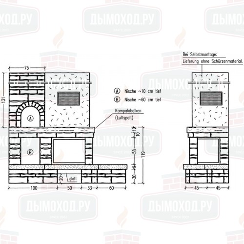 Облицовка 4/22.1, правая (Hark)