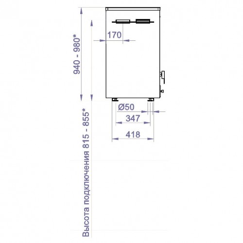 Печь для бани ASP 25 (K-Sauna)