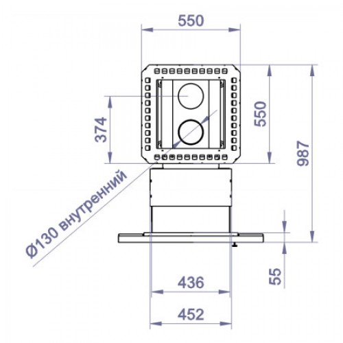 Печь для бани ASP 25FL G-01 (K-Sauna)