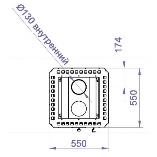 Печь для бани ASP 25 (K-Sauna)