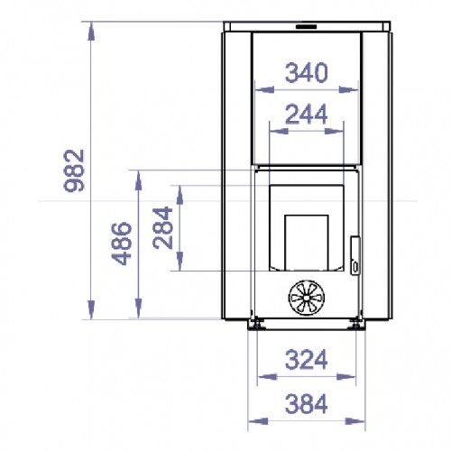 Печь для бани ASP 35-01 (K-Sauna)