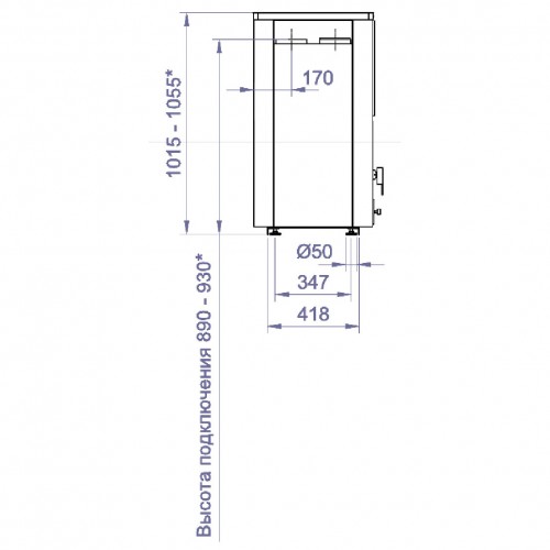 Печь для бани ASP 35-01 (K-Sauna)