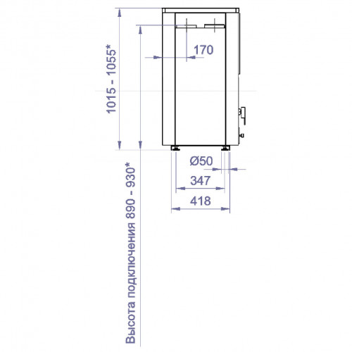 Печь для бани ASP 35-01 (K-Sauna)