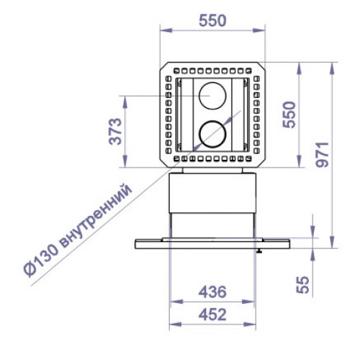Печь для бани ASP 35FL G (K-Sauna)