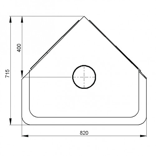 Печь-камин K11, SK1002, заднее подключение (Keddy)