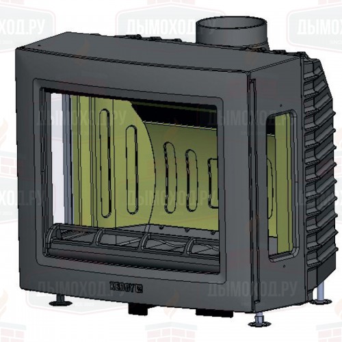 Каминная топка SK2002 + 2 боковых стекла (Keddy)