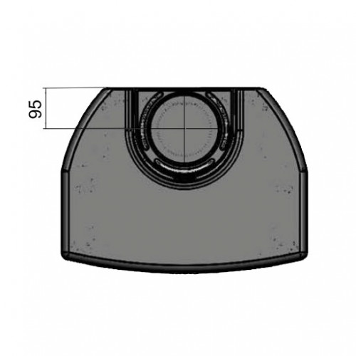 Печь K700, с боковыми стёклами, верх - мыльный камень, черный (Keddy)