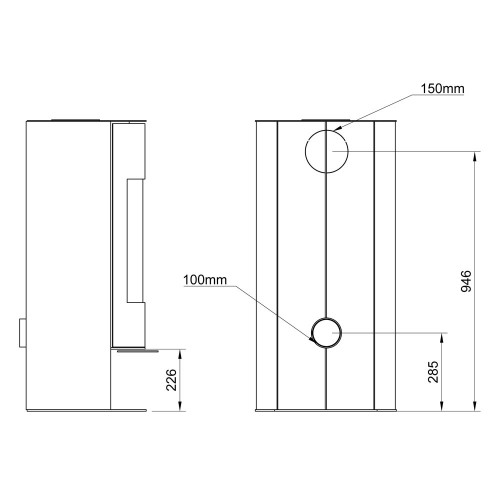 Печь ONIX R7 (KFS Stoves)