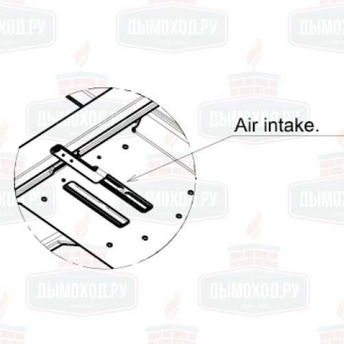 Каминная топка LCI 7 GFL (Liseo Castiron)