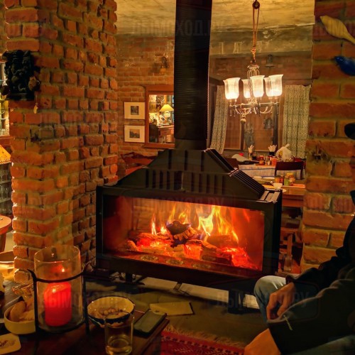 Каминная топка LCI 11 GDF (Liseo Castiron)