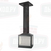 Камин LCI 5 SKY GFLR, труба 2 м (Liseo CastIron)