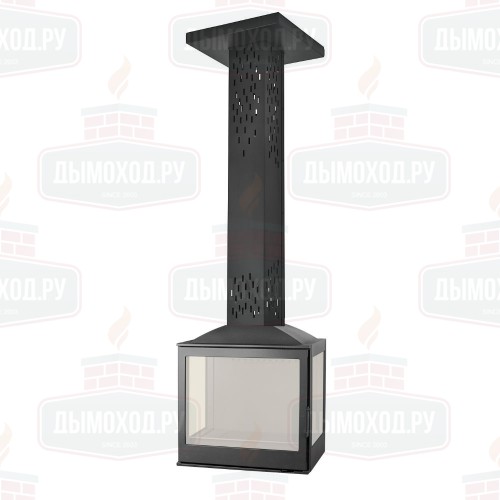Камин LCI 5 SKY GFLR, труба 2 м (Liseo CastIron)