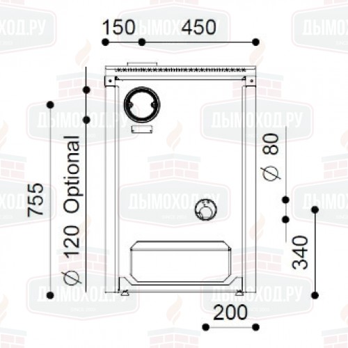 Печь-плита NEOS 60L (J. Corradi)
