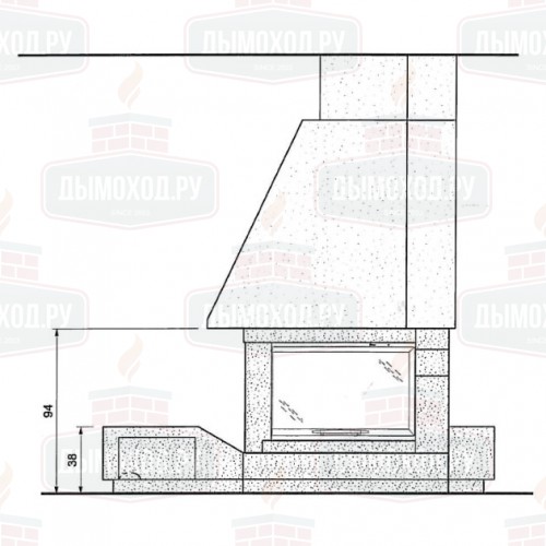 Облицовка SIRIO SX (Palazzetti)