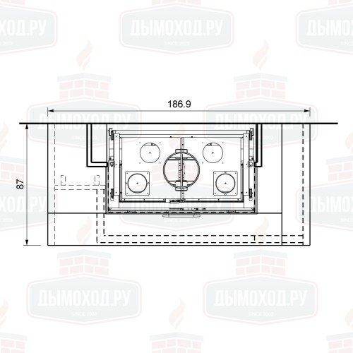 Облицовка TEXAS SX, под MBL 16:9 3D (Palazzetti)