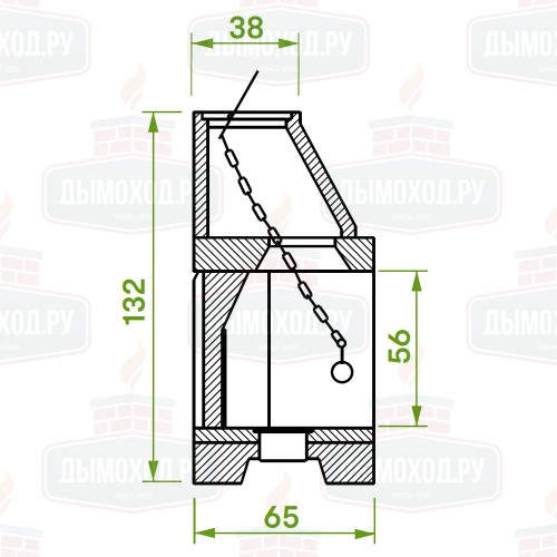 Каминная топка PATIO 86 R (Palazzetti)