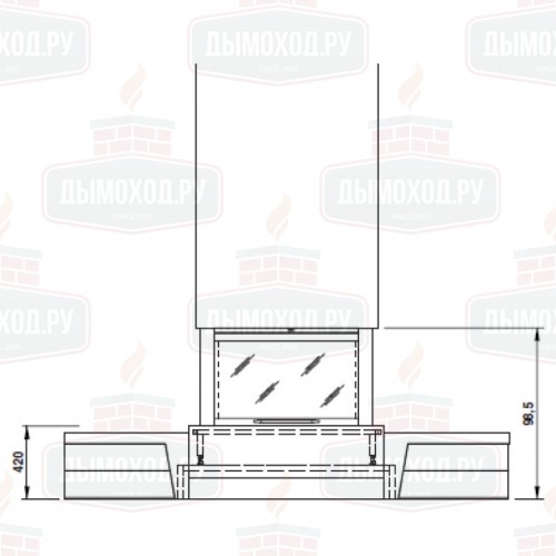 Облицовка LOS ANGELES, под S78 3D (Palazzetti)