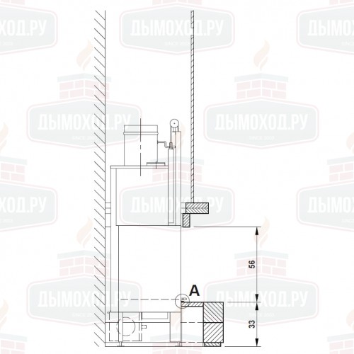 Облицовка MELBOURNE ANGOLO DX GIALLO (Palazzetti)