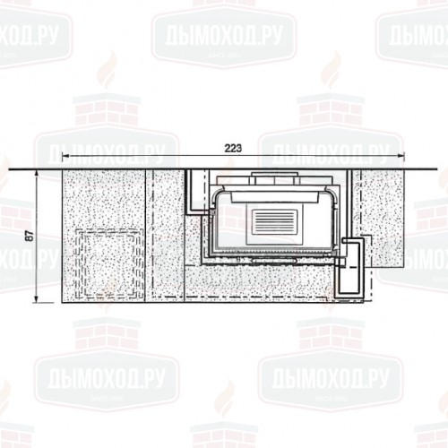 Облицовка SIRIO SX (Palazzetti)