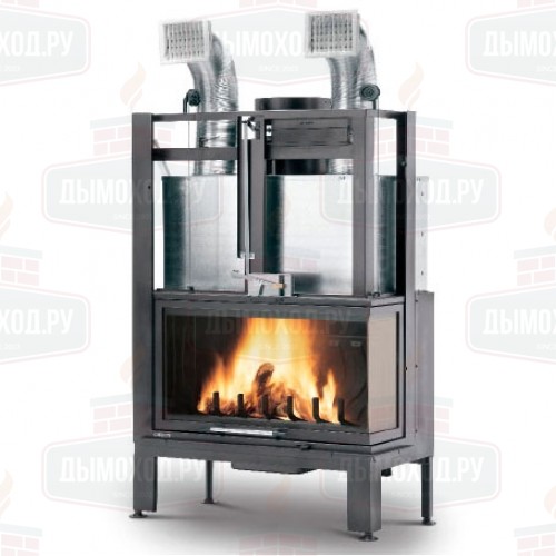 Каминная топка ECOMONOBLOCCO 86 V08 DX, правая (Palazzetti)