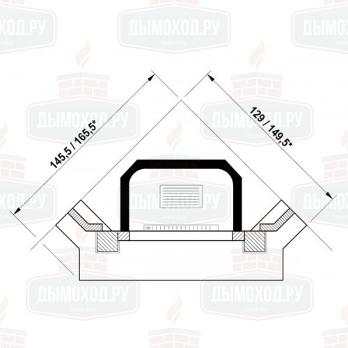 Облицовка BOLZANO CORNER (Palazzetti)