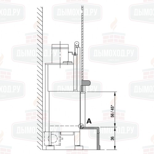Облицовка Verona incasso totale (Palazzetti)