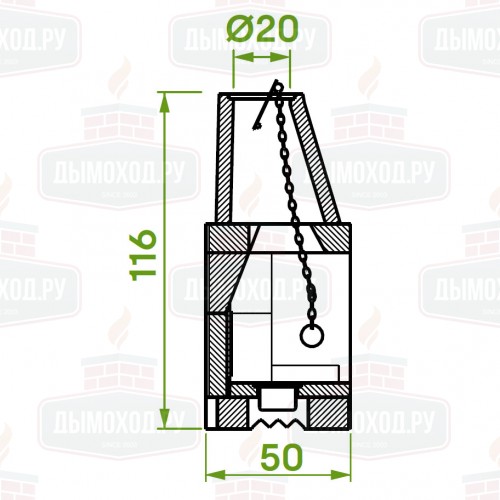 Каминная топка PATIO 64 R (Palazzetti)
