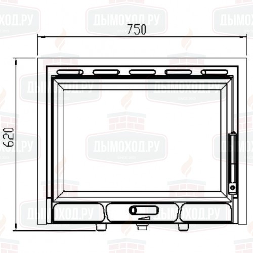 Каминная топка BARUN 1 (Plamen)