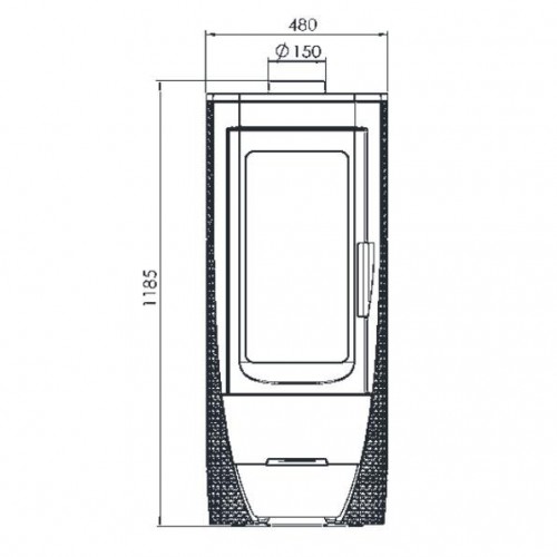 Печь NERA N (Plamen)