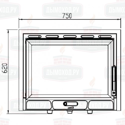 Каминная топка BARUN TERMO (Plamen)