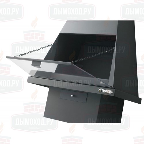 Камин CERDANYA FRONTAL, чёрный (Traforart)