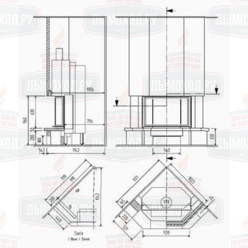 Облицовка SANTOS PROVENCE (Richard Le Droff)