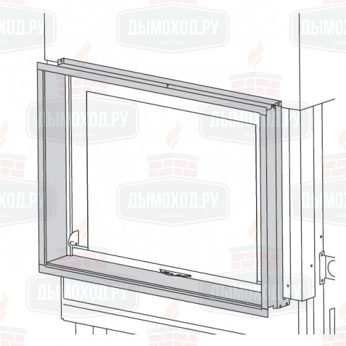 Каминная топка EMPYRIUM 900 + техническая рамка (Richard Le Droff)