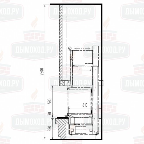 Облицовка CYNIADE, в левом углу (Richard Le Droff)