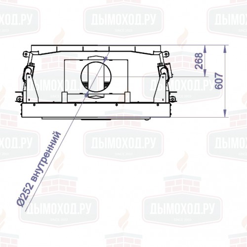 Каминная топка HF 1100B (Stav)