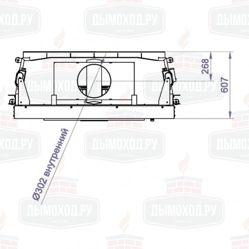 Каминная топка HF 1300B (Stav)