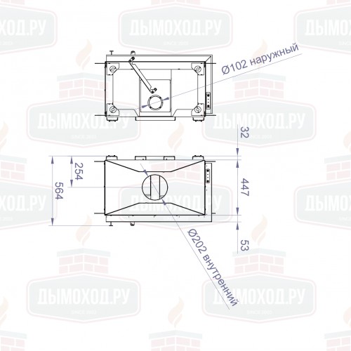 Топка CB R 800B (Stav)