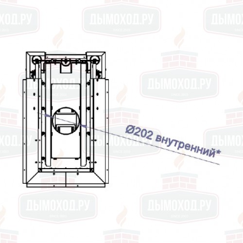 Каминная топка 3VLF 700G (Stav)