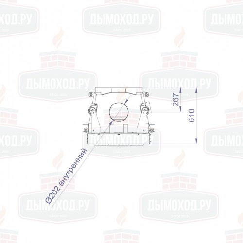 Каминная топка FL 500G (Stav)