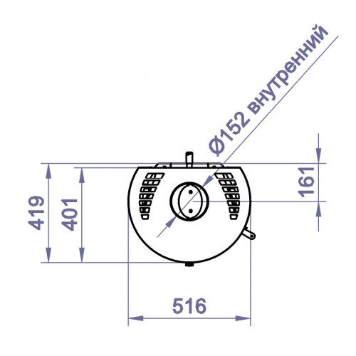Печь DENALI LX TOP CR03 (Stav)