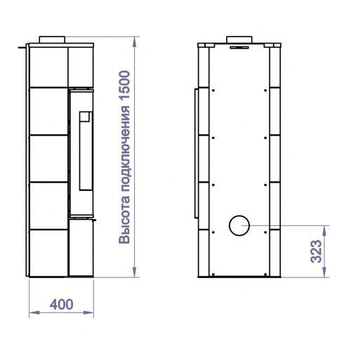 Печь DENALI LX TOP CR03 (Stav)