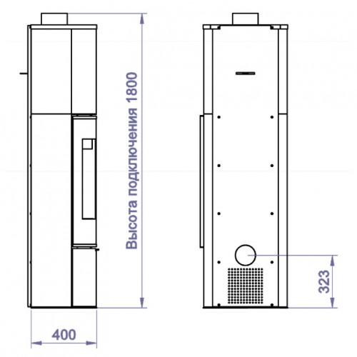 Печь DENALI LLX TOP (Stav)